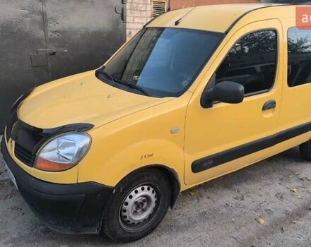 Желтый Рено Кенгу, объемом двигателя 1.5 л и пробегом 320 тыс. км за 4400 $, фото 1 на Automoto.ua
