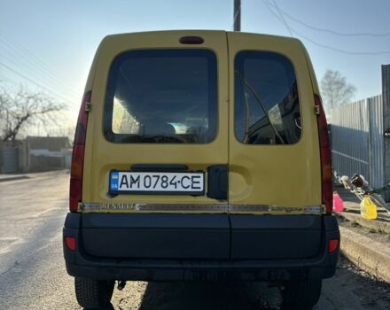 Желтый Рено Кенгу, объемом двигателя 1.5 л и пробегом 365 тыс. км за 3250 $, фото 2 на Automoto.ua