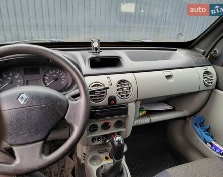 Желтый Рено Кенгу, объемом двигателя 1.5 л и пробегом 263 тыс. км за 5000 $, фото 15 на Automoto.ua