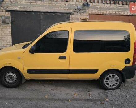 Желтый Рено Кенгу, объемом двигателя 1.5 л и пробегом 320 тыс. км за 4400 $, фото 2 на Automoto.ua