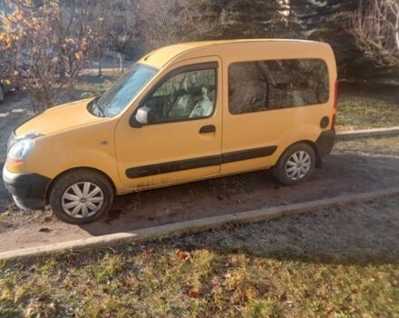 Желтый Рено Кенгу, объемом двигателя 1.5 л и пробегом 294 тыс. км за 3300 $, фото 2 на Automoto.ua
