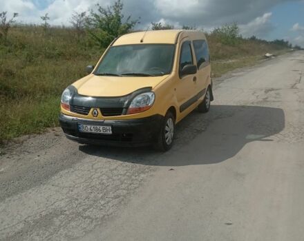 Желтый Рено Кенгу, объемом двигателя 1.5 л и пробегом 390 тыс. км за 3400 $, фото 1 на Automoto.ua