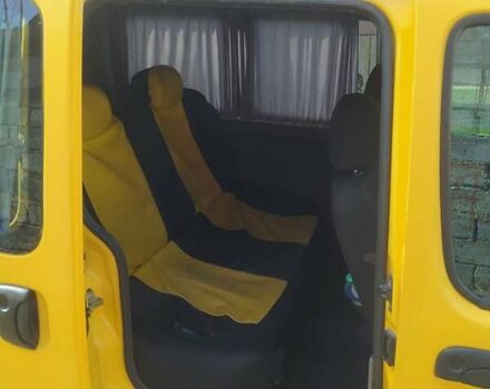 Желтый Рено Кенгу, объемом двигателя 1.46 л и пробегом 120 тыс. км за 4200 $, фото 2 на Automoto.ua