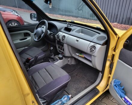 Желтый Рено Кенгу, объемом двигателя 1.5 л и пробегом 263 тыс. км за 5000 $, фото 6 на Automoto.ua