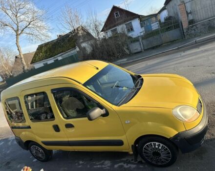 Желтый Рено Кенгу, объемом двигателя 1.5 л и пробегом 365 тыс. км за 3250 $, фото 3 на Automoto.ua