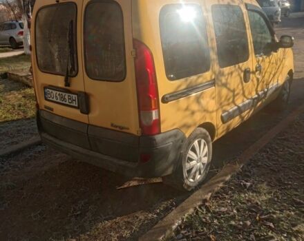 Желтый Рено Кенгу, объемом двигателя 1.5 л и пробегом 294 тыс. км за 3300 $, фото 3 на Automoto.ua
