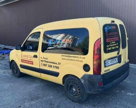 Желтый Рено Кенгу, объемом двигателя 1.46 л и пробегом 217 тыс. км за 2700 $, фото 4 на Automoto.ua