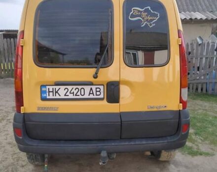 Желтый Рено Кенгу, объемом двигателя 1.5 л и пробегом 280 тыс. км за 4200 $, фото 3 на Automoto.ua