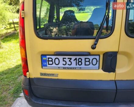 Жовтий Рено Кєнгу, об'ємом двигуна 1.5 л та пробігом 203 тис. км за 2850 $, фото 2 на Automoto.ua