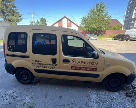 Желтый Рено Кенгу, объемом двигателя 1.46 л и пробегом 217 тыс. км за 2700 $, фото 7 на Automoto.ua