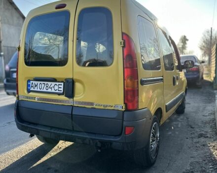 Желтый Рено Кенгу, объемом двигателя 1.5 л и пробегом 365 тыс. км за 3250 $, фото 7 на Automoto.ua