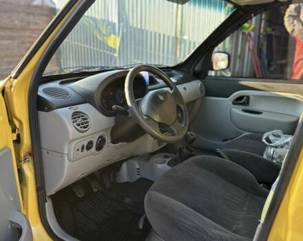 Желтый Рено Кенгу, объемом двигателя 1.5 л и пробегом 365 тыс. км за 3250 $, фото 11 на Automoto.ua