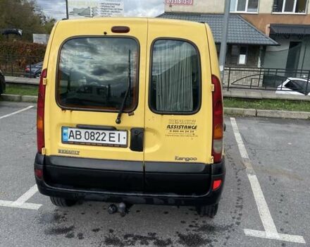 Жовтий Рено Кєнгу, об'ємом двигуна 1.5 л та пробігом 379 тис. км за 3700 $, фото 1 на Automoto.ua