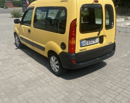 Желтый Рено Кенгу, объемом двигателя 1.5 л и пробегом 200 тыс. км за 3200 $, фото 2 на Automoto.ua
