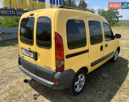 Желтый Рено Кенгу, объемом двигателя 1.46 л и пробегом 371 тыс. км за 4500 $, фото 18 на Automoto.ua