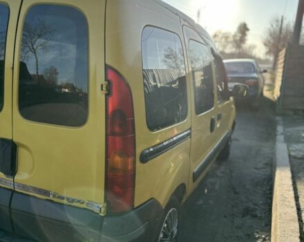 Желтый Рено Кенгу, объемом двигателя 1.5 л и пробегом 365 тыс. км за 3250 $, фото 8 на Automoto.ua