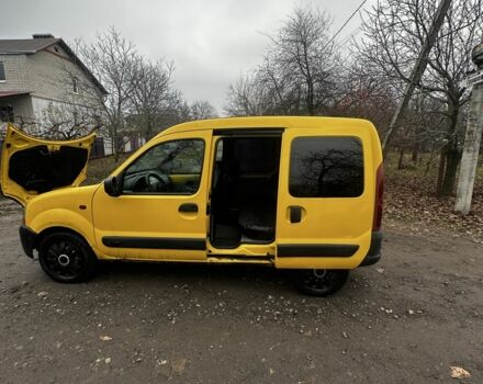 Желтый Рено Кенгу, объемом двигателя 1.9 л и пробегом 200 тыс. км за 2800 $, фото 2 на Automoto.ua