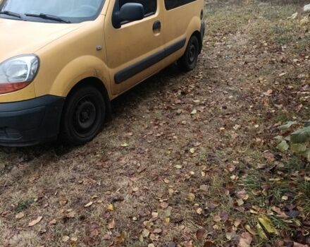 Желтый Рено Кенгу, объемом двигателя 1.5 л и пробегом 207 тыс. км за 3600 $, фото 5 на Automoto.ua