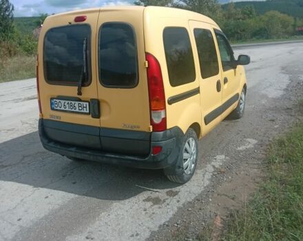 Желтый Рено Кенгу, объемом двигателя 1.5 л и пробегом 390 тыс. км за 3400 $, фото 2 на Automoto.ua