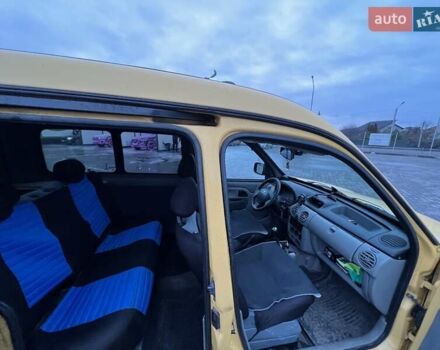 Жовтий Рено Кєнгу, об'ємом двигуна 1.46 л та пробігом 280 тис. км за 4999 $, фото 24 на Automoto.ua