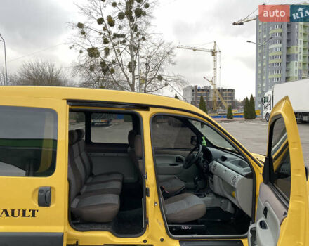 Жовтий Рено Кєнгу, об'ємом двигуна 1.46 л та пробігом 280 тис. км за 4199 $, фото 39 на Automoto.ua