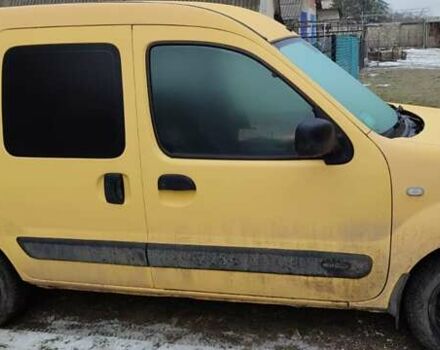 Желтый Рено Кенгу, объемом двигателя 1.5 л и пробегом 204 тыс. км за 4500 $, фото 7 на Automoto.ua