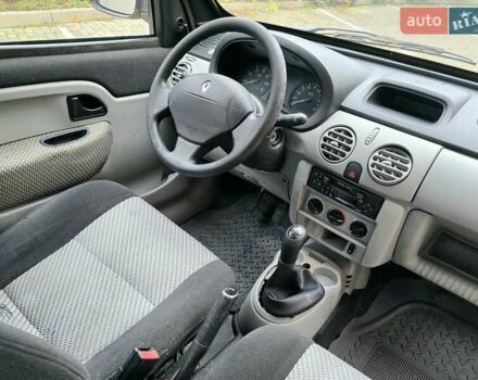 Желтый Рено Кенгу, объемом двигателя 1.5 л и пробегом 200 тыс. км за 3300 $, фото 19 на Automoto.ua