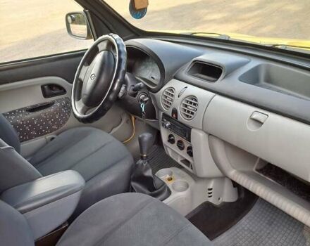 Желтый Рено Кенгу, объемом двигателя 1.46 л и пробегом 277 тыс. км за 4200 $, фото 2 на Automoto.ua