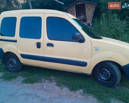 Желтый Рено Кенгу, объемом двигателя 1.5 л и пробегом 150 тыс. км за 3800 $, фото 13 на Automoto.ua