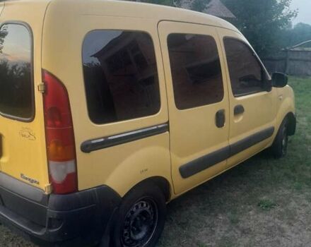 Желтый Рено Кенгу, объемом двигателя 1.5 л и пробегом 150 тыс. км за 3800 $, фото 8 на Automoto.ua
