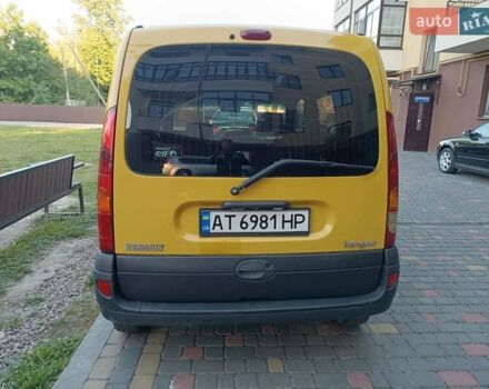 Желтый Рено Кенгу, объемом двигателя 1.5 л и пробегом 290 тыс. км за 2950 $, фото 5 на Automoto.ua