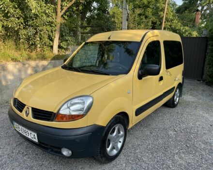 Желтый Рено Кенгу, объемом двигателя 1.5 л и пробегом 197 тыс. км за 3400 $, фото 1 на Automoto.ua