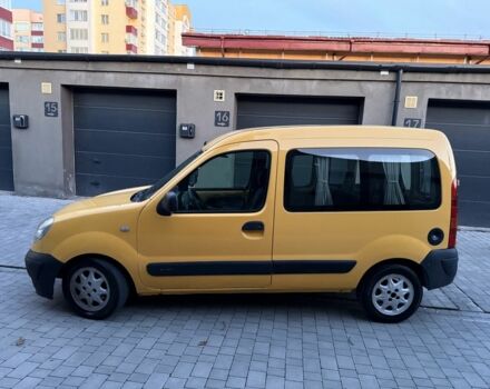 Рено Кєнгу 2007 у Каменце-Подольском на Automoto.ua Жовтий Рено Кєнгу, об'ємом двигуна 1.5 л та пробігом 320 тис. км за 3850 $, фото 3 на Automoto.ua