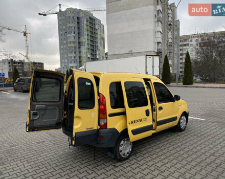 Жовтий Рено Кєнгу, об'ємом двигуна 1.46 л та пробігом 280 тис. км за 4199 $, фото 28 на Automoto.ua