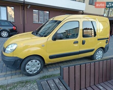 Желтый Рено Кенгу, объемом двигателя 1.5 л и пробегом 290 тыс. км за 2950 $, фото 8 на Automoto.ua