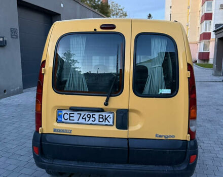 Рено Кєнгу 2007 у Каменце-Подольском на Automoto.ua Жовтий Рено Кєнгу, об'ємом двигуна 1.46 л та пробігом 325 тис. км за 3850 $, фото 4 на Automoto.ua