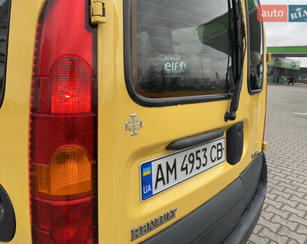 Жовтий Рено Кєнгу, об'ємом двигуна 1.46 л та пробігом 280 тис. км за 4199 $, фото 47 на Automoto.ua