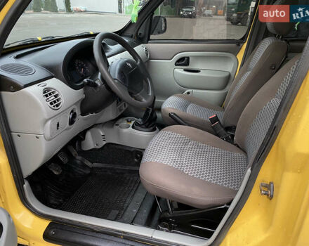 Жовтий Рено Кєнгу, об'ємом двигуна 1.46 л та пробігом 280 тис. км за 4199 $, фото 19 на Automoto.ua