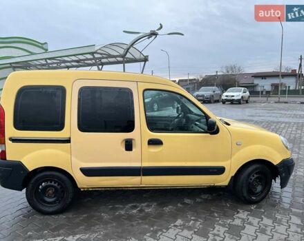 Жовтий Рено Кєнгу, об'ємом двигуна 1.46 л та пробігом 280 тис. км за 4999 $, фото 14 на Automoto.ua