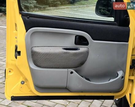 Желтый Рено Кенгу, объемом двигателя 1.46 л и пробегом 200 тыс. км за 3300 $, фото 11 на Automoto.ua