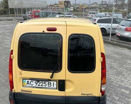 Жовтий Рено Кєнгу, об'ємом двигуна 1.46 л та пробігом 280 тис. км за 4999 $, фото 8 на Automoto.ua