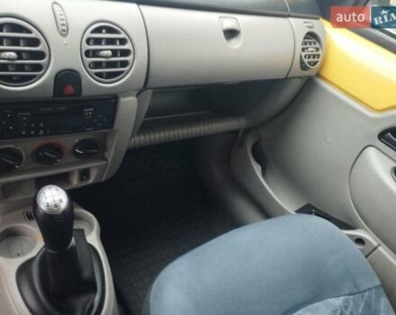 Желтый Рено Кенгу, объемом двигателя 1.5 л и пробегом 303 тыс. км за 3500 $, фото 2 на Automoto.ua