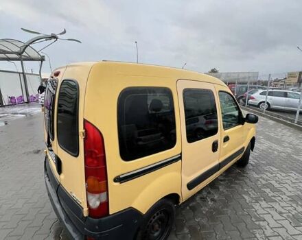 Жовтий Рено Кєнгу, об'ємом двигуна 1.46 л та пробігом 280 тис. км за 4999 $, фото 3 на Automoto.ua