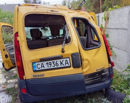 Желтый Рено Кенгу, объемом двигателя 1.5 л и пробегом 278 тыс. км за 1500 $, фото 3 на Automoto.ua