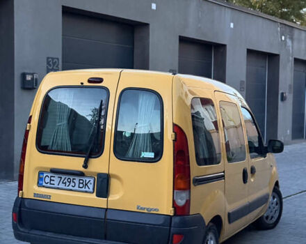 Рено Кєнгу 2007 у Каменце-Подольском на Automoto.ua Жовтий Рено Кєнгу, об'ємом двигуна 1.46 л та пробігом 325 тис. км за 3850 $, фото 6 на Automoto.ua