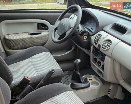 Желтый Рено Кенгу, объемом двигателя 1.46 л и пробегом 200 тыс. км за 3300 $, фото 16 на Automoto.ua