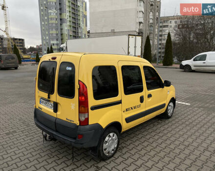 Жовтий Рено Кєнгу, об'ємом двигуна 1.46 л та пробігом 280 тис. км за 4199 $, фото 50 на Automoto.ua