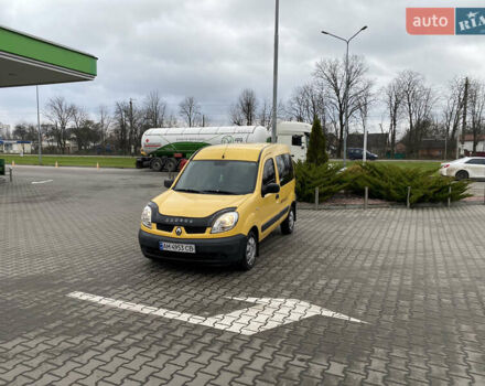 Жовтий Рено Кєнгу, об'ємом двигуна 1.46 л та пробігом 280 тис. км за 4199 $, фото 12 на Automoto.ua