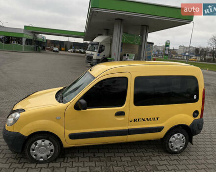 Жовтий Рено Кєнгу, об'ємом двигуна 1.46 л та пробігом 280 тис. км за 4199 $, фото 14 на Automoto.ua