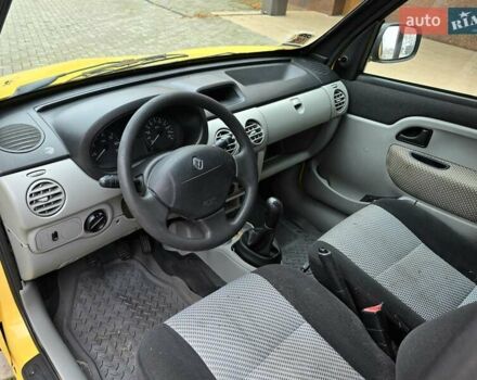 Желтый Рено Кенгу, объемом двигателя 1.5 л и пробегом 200 тыс. км за 3300 $, фото 11 на Automoto.ua